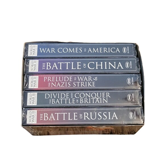 New Sealed World War II VHS Frank Capra Why We Fight Complete Series 5 Pack - Picture 2 of 5